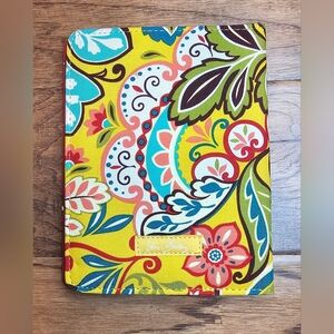 [Vera Bradley] "Provencal" Signature Quilted Vibrant Floral eBook Reader Cover